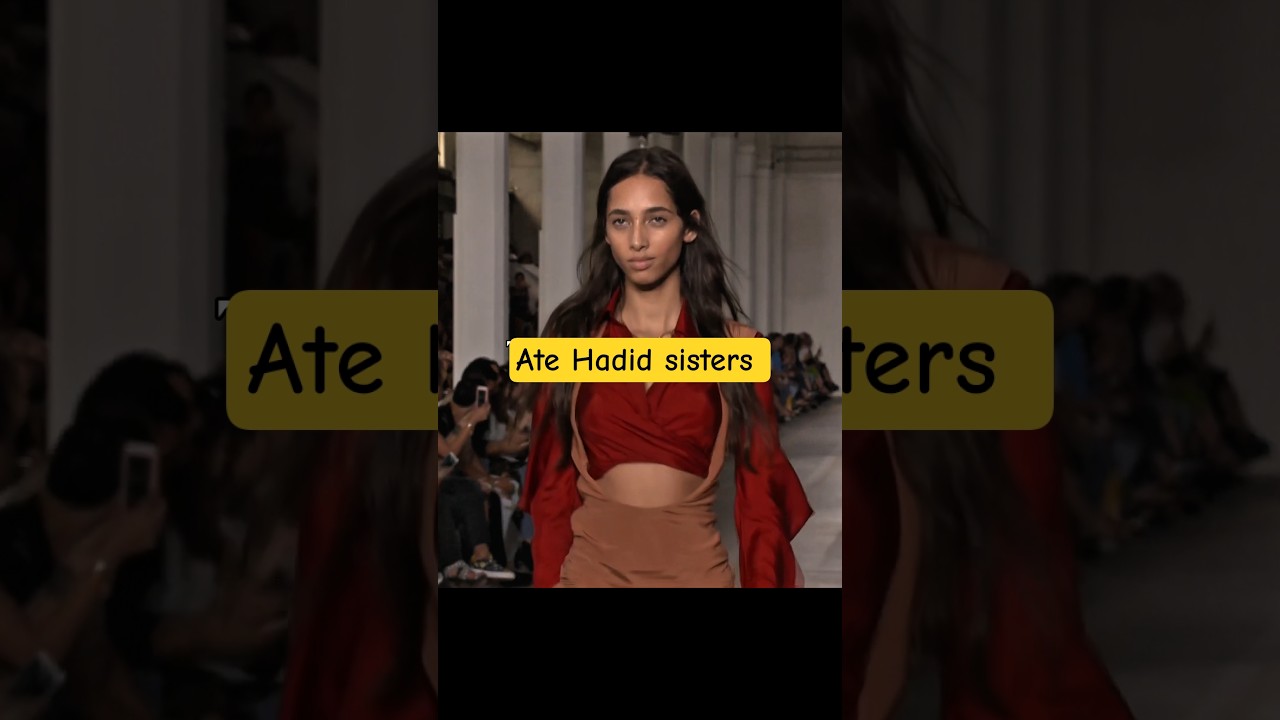 The only time when Yasmin ate Hadid sisters 💫 #yasminwijnaldum #gigihadid #bellahadid