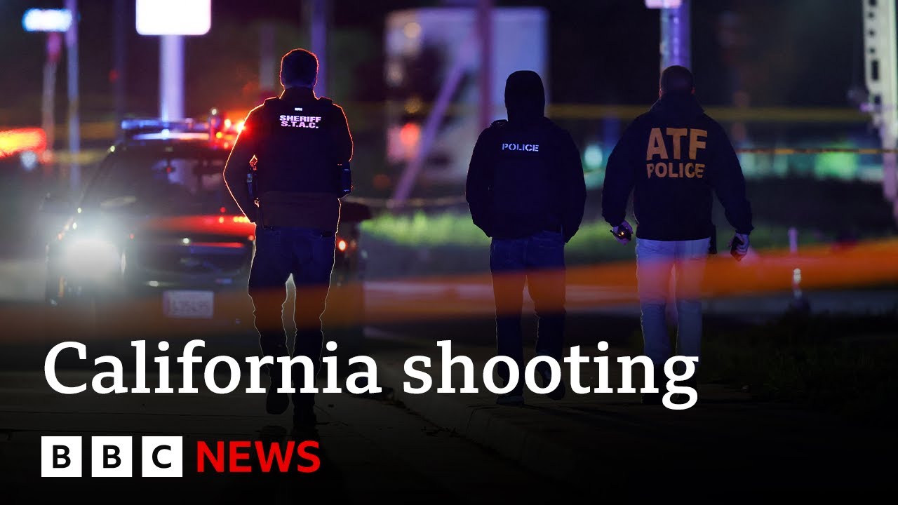 Four killed in shooting at family gathering in California | BBC News