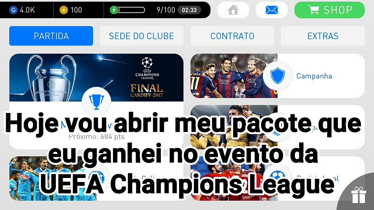 Pes 2017 Mobile - Mini Ball opening