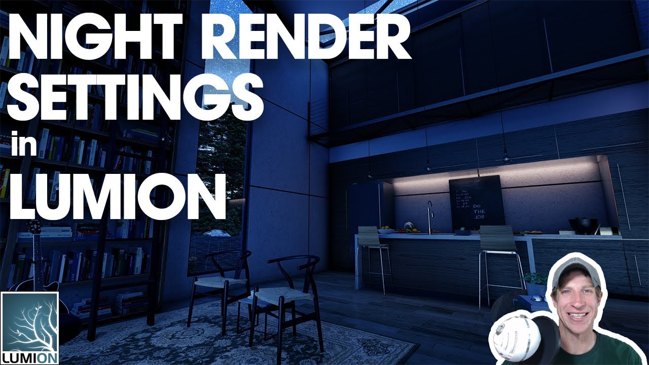 Учебное пособие по настройке Lumion NIGHT RENDER — Создание ночного рендера в Lumion!
