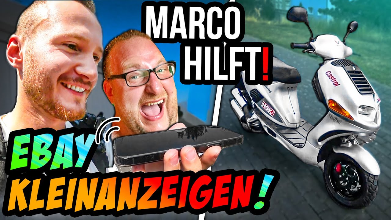 Marco muss AUSHELFEN! (Ebay Kleinanzeigen - Italjet 125 Formula 2Takt)