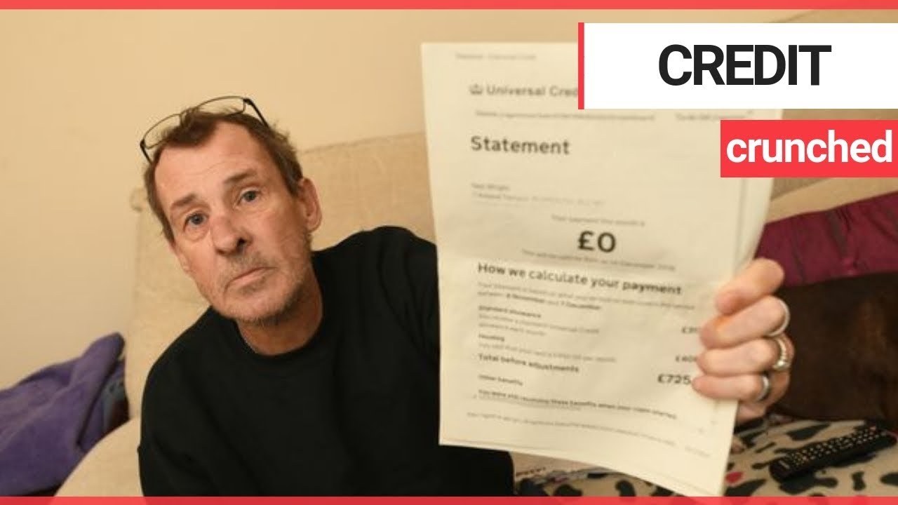 Disabled man given just 1p Universal Credit to live on over Christmas | SWNS TV