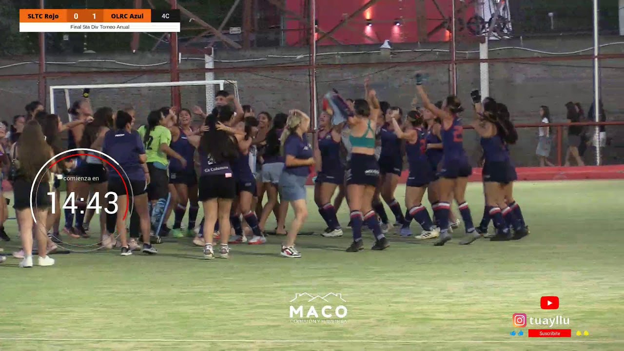 SLTC Rojo vs OLRC Azul