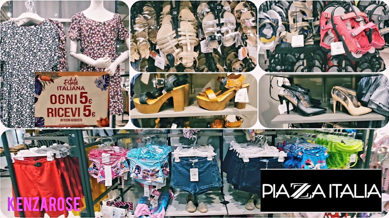 VLOG🥰🤩 PIAZZA ITALIA ABBIGLIAMENTO  DONNA E BAMBINI