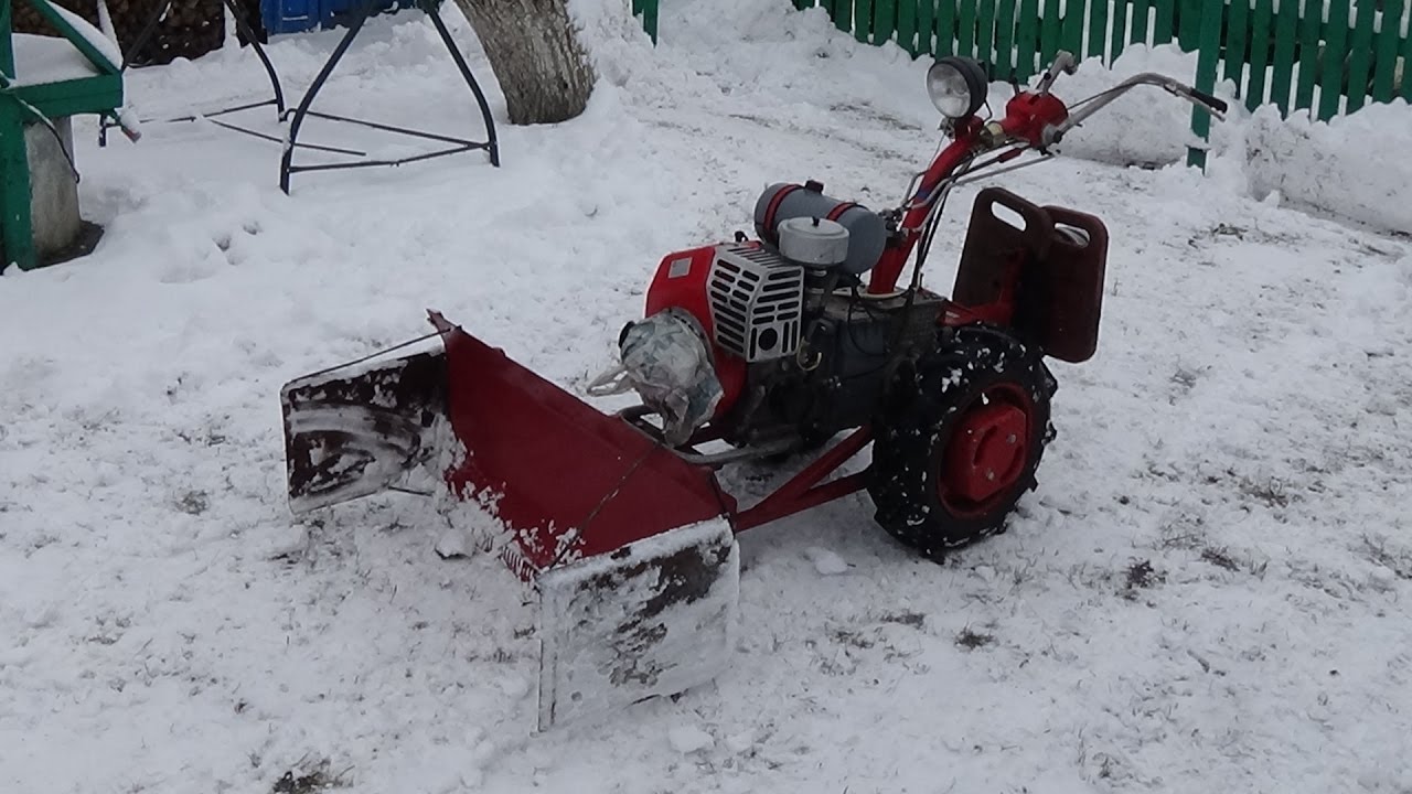 Снегоуборщик из отвала (по-быстрому)!!!
