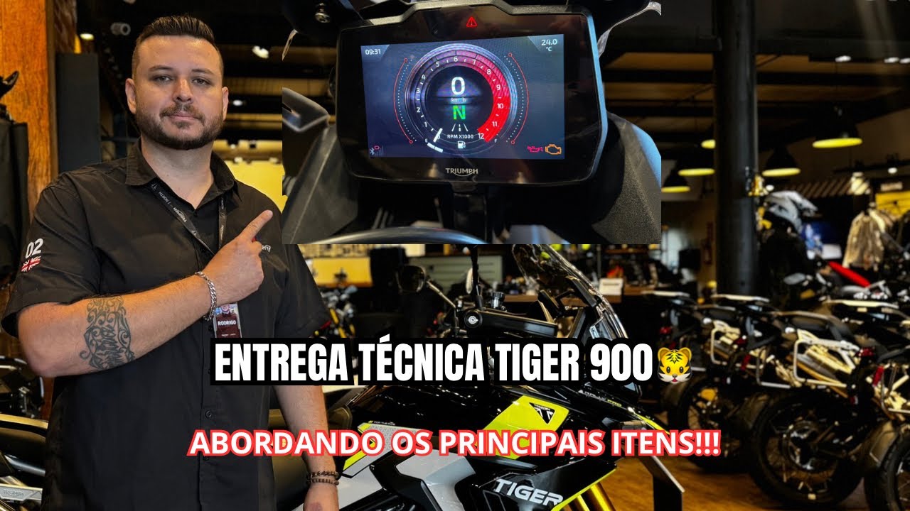 Entrega técnica Tiger 900 Rally Pro 🐯🇬🇧 Tutorial Básico!!!  