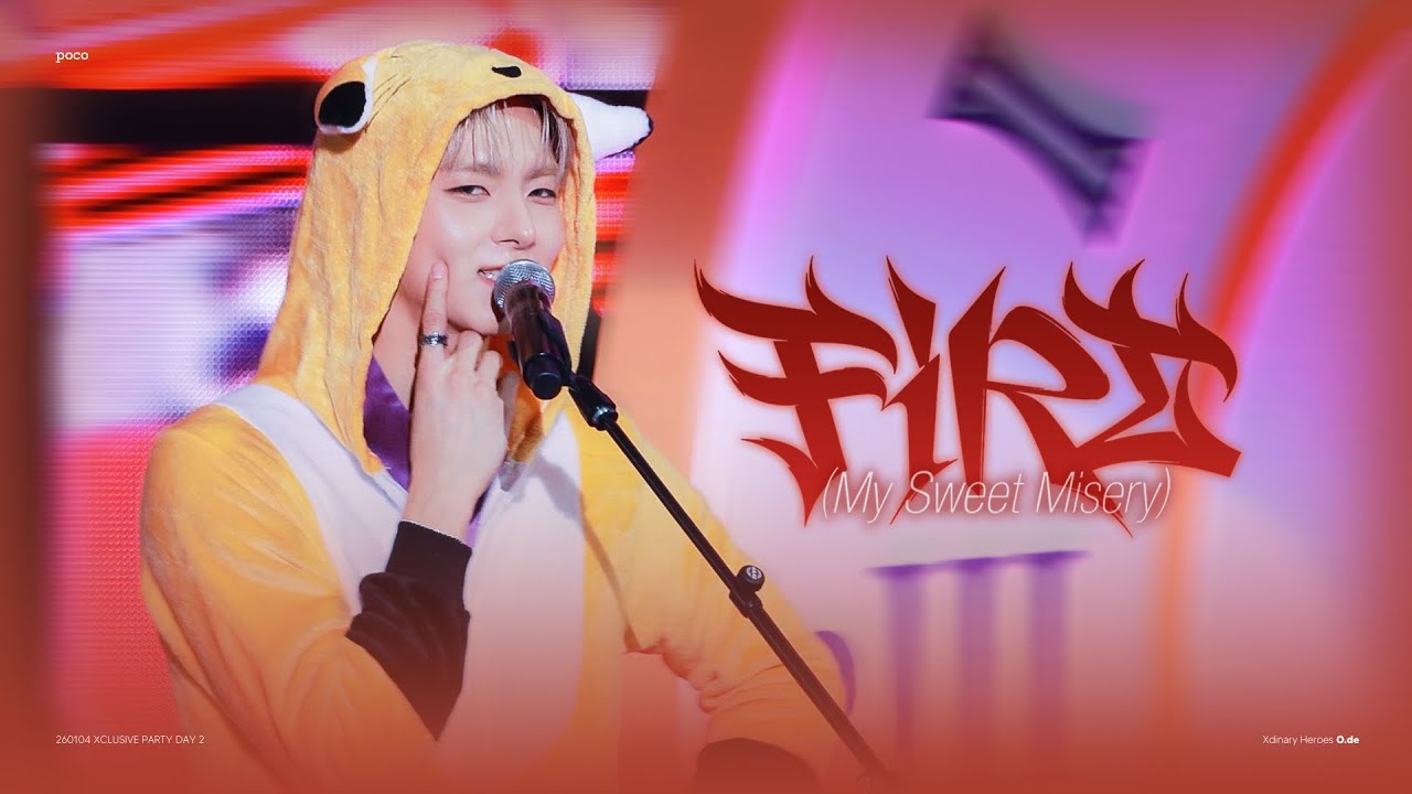 [4K] 260104 엑스디너리 히어로즈 Xdinary Heroes - FiRE (My Sweet Misery) 오드 O.de focus @ XCLUSIVE PARTY Day2