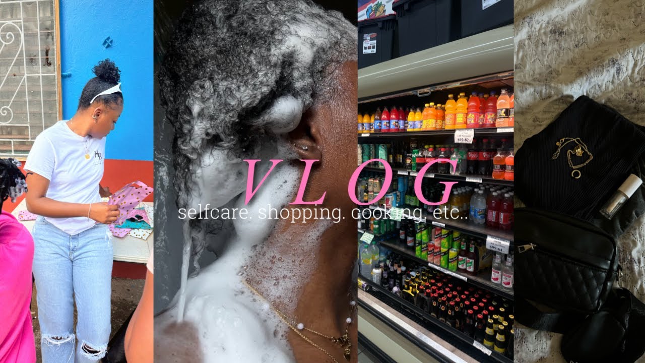 SPEND A FEW DAYS WITH ME: SHOPPING 🛒 + BIG CHOP 💇‍♀️ + SELFCARE 🎀 + MORE… | REINE AMIELIA