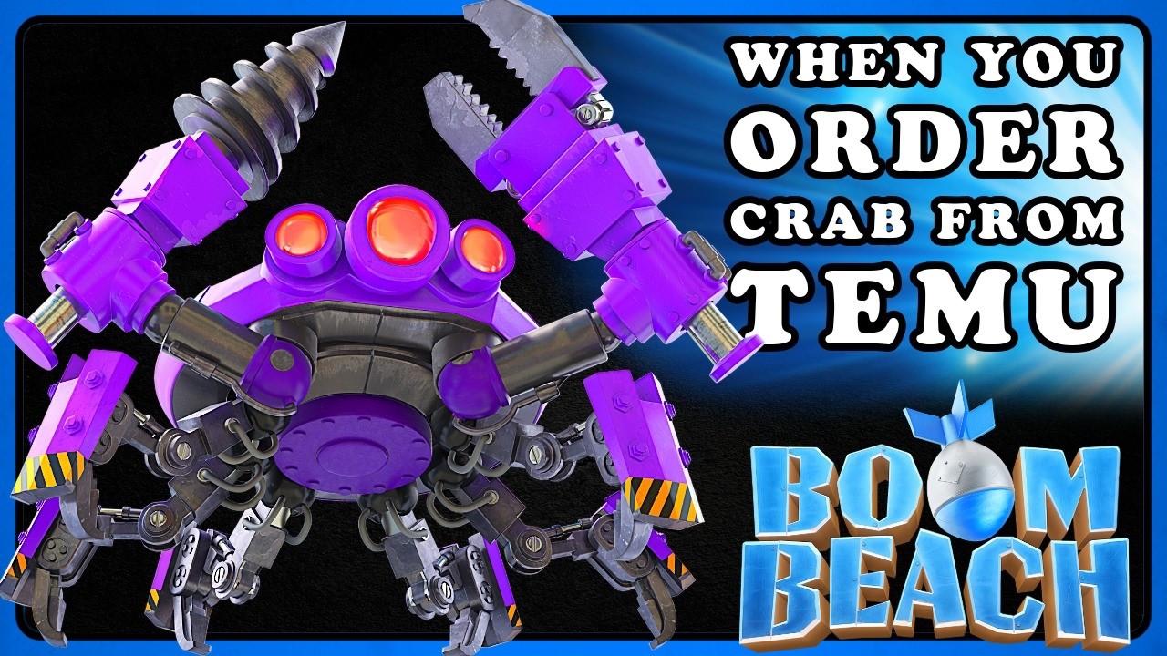 Boom Beach: Proto Crab Stage 100 to 342 November 2025.