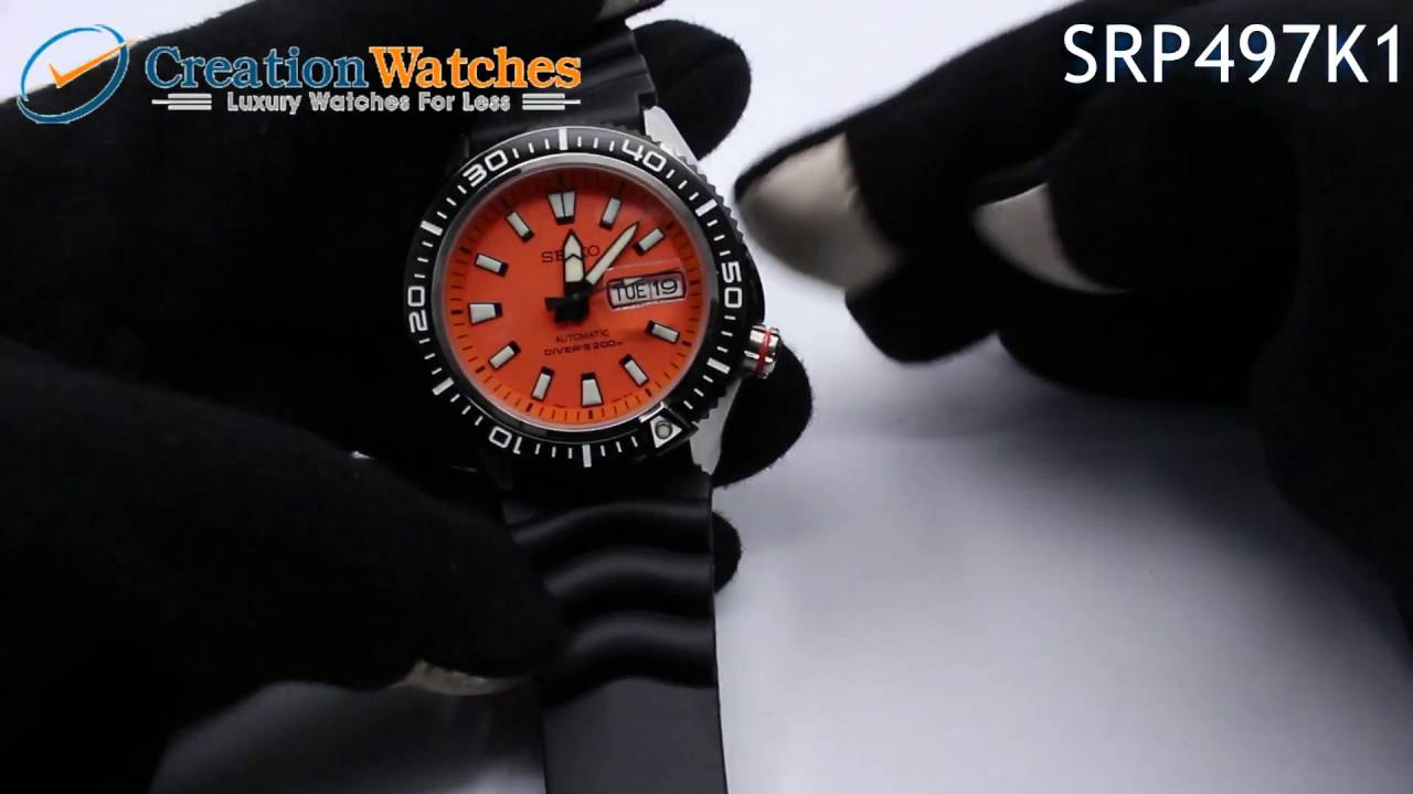 Seiko Superior Automatic Diver's SRP497 SRP497K1 SRP497K Men's Watch