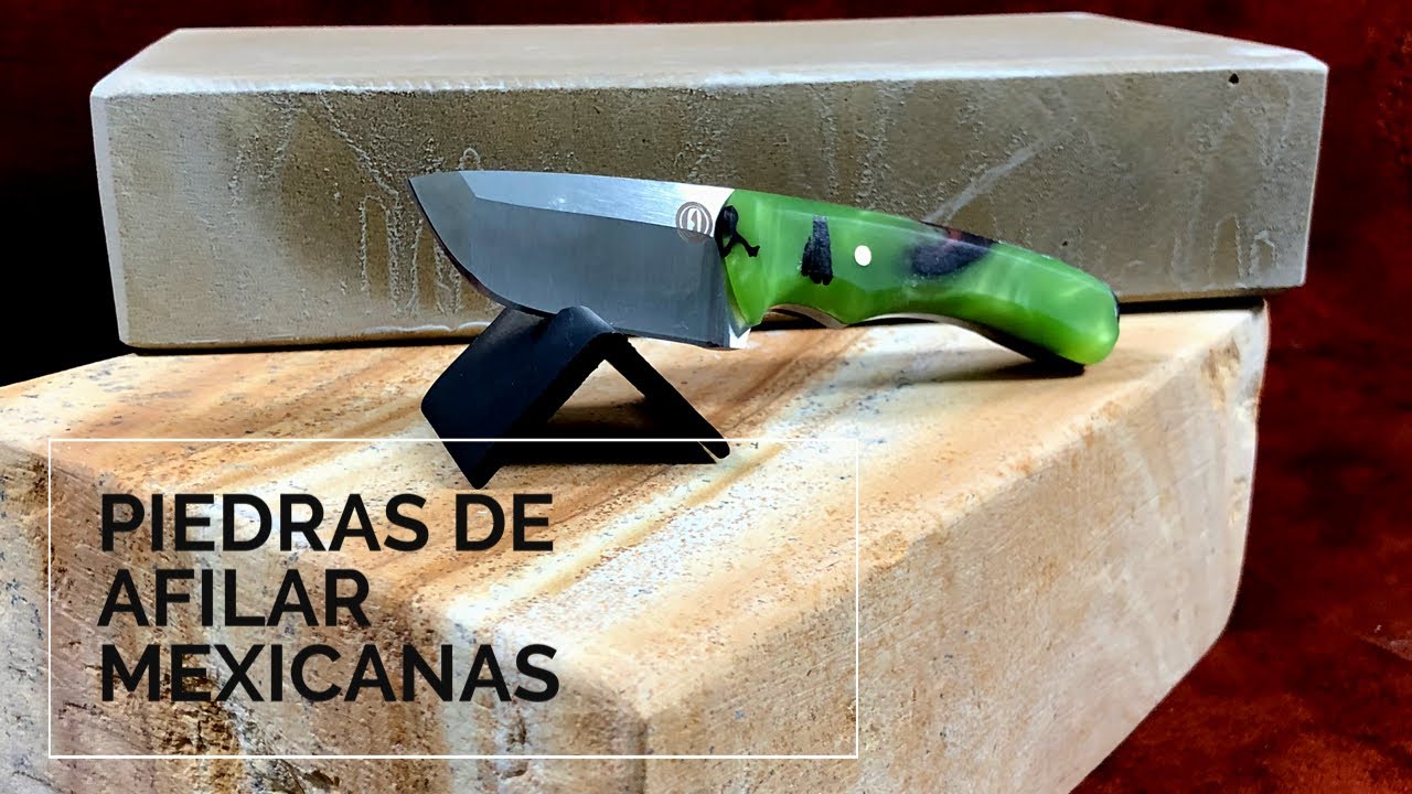 Piedras para afilar cuchillos MEXICANAS ✅ ¿Cuál es mejor ?