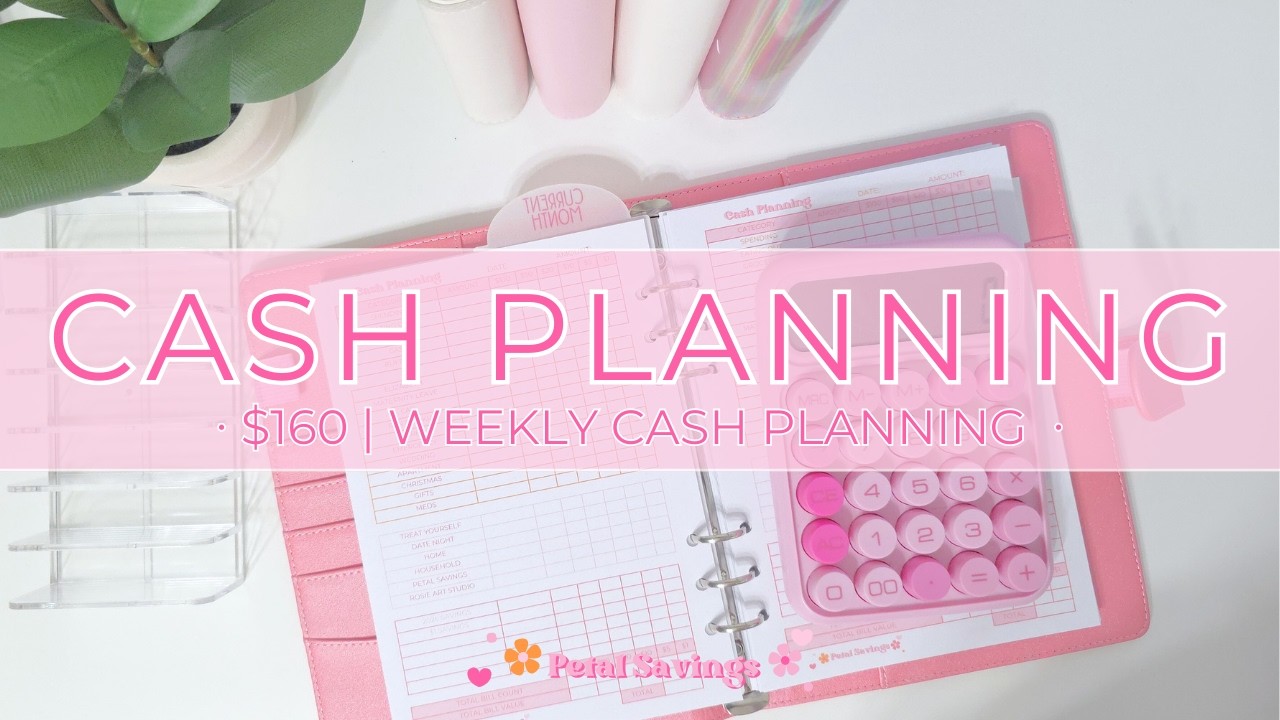Budget With Me $160 Weekly Cash Planning | February 2026 No.1 | Low Income Cash Envelope System