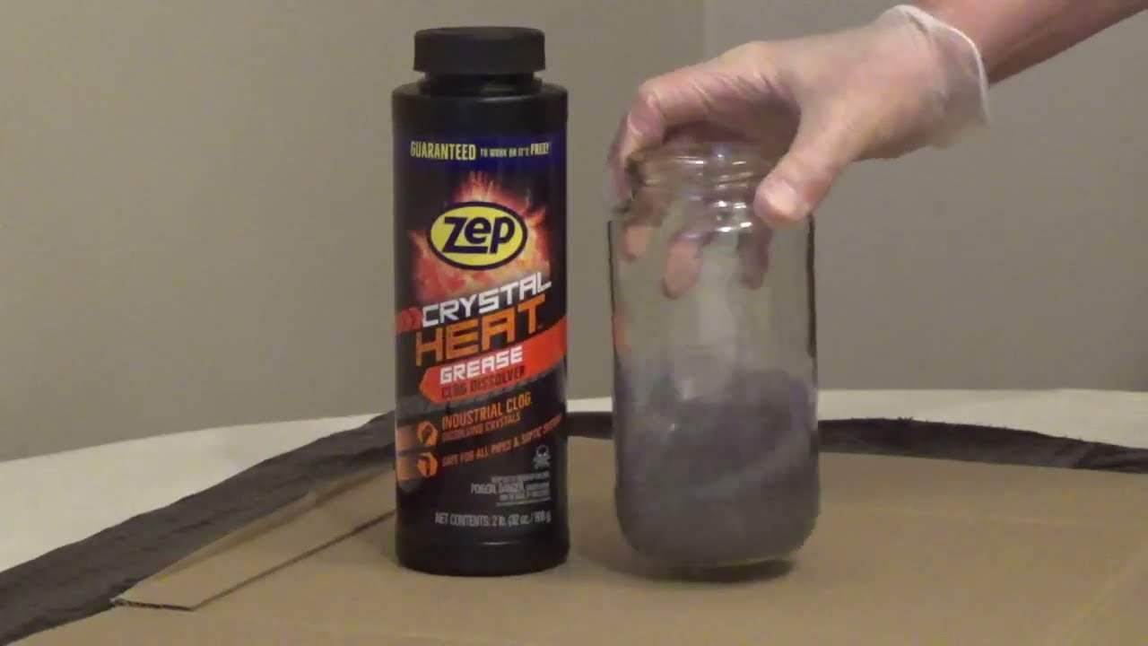 Hair and Grease Drain Cleaner - Crystal Drain Opener