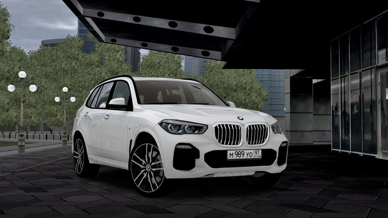 City Car Driving - 2019 BMW X5 M-Sport (G05) [Steering Wheel Gameplay]