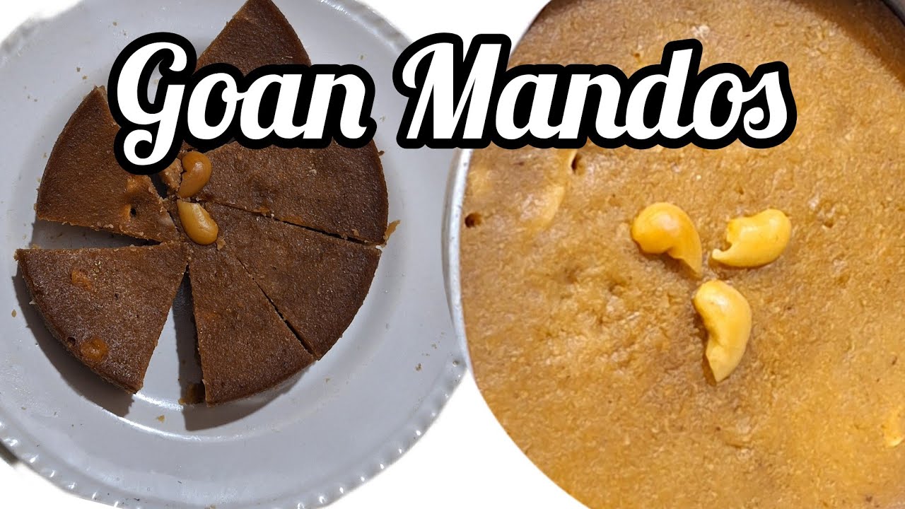 Goan Mandos Recipe//Cocount And Palm Jaggery Sweet //Steamed Goan Cake//Evening Tea Time.