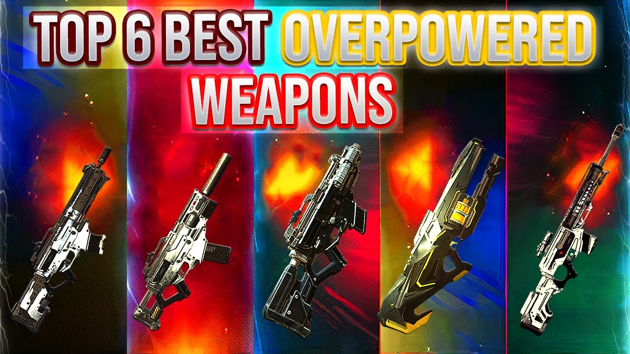 TOP 6 BEST OVERPOWERED WEAPONS IN THE GAME | MODERN COMBAT 5 | #CLEANERMC5YT