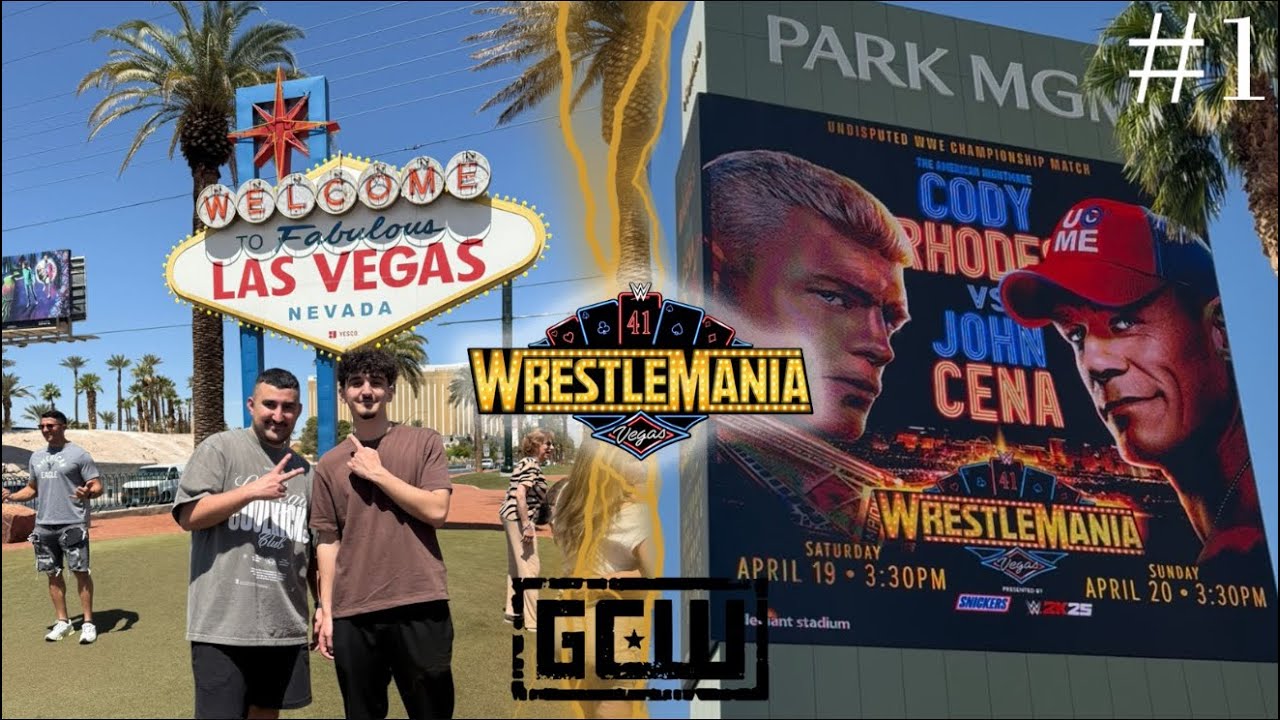 WWE WRESTLEMANIA 41 VLOG ! #1 VLOG 🔥 LAS VEGAS SCHÖNHEIT UND DER TRAUM DER WAHR WIRD🥹❤️