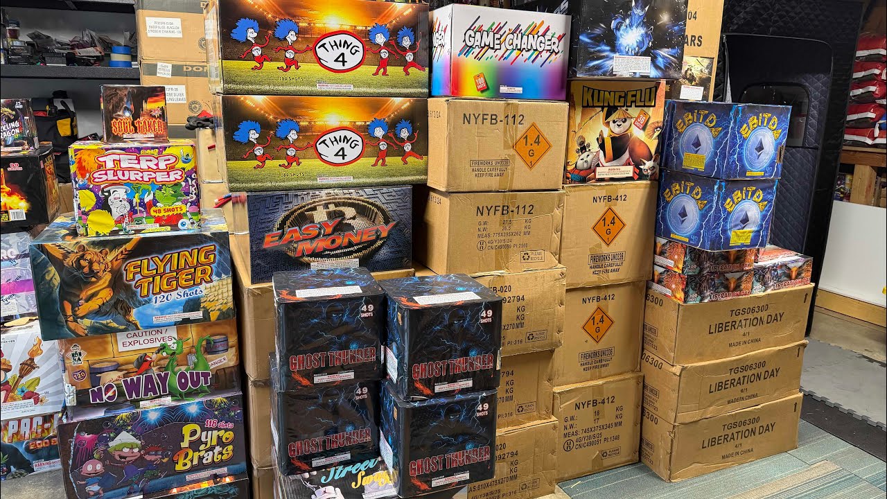 FIREWORK STASH 2026 🔥🔥 НОВИНКА! СОБЕРИТЕ ВСЕ БАНГЕРЫ БРЕНДА NUNYA!!! HMU 🤙