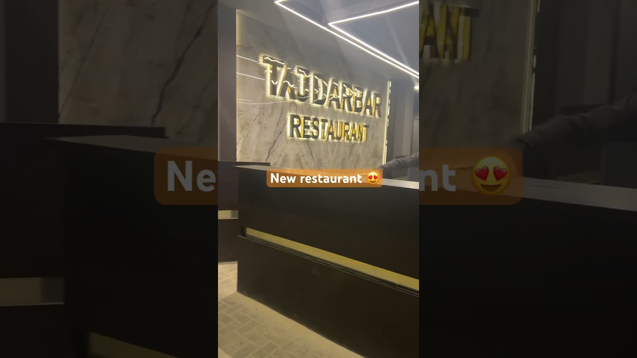 Newly opened Restaurant at karachi highway | Tajdarbar restaurant 👍🍽️