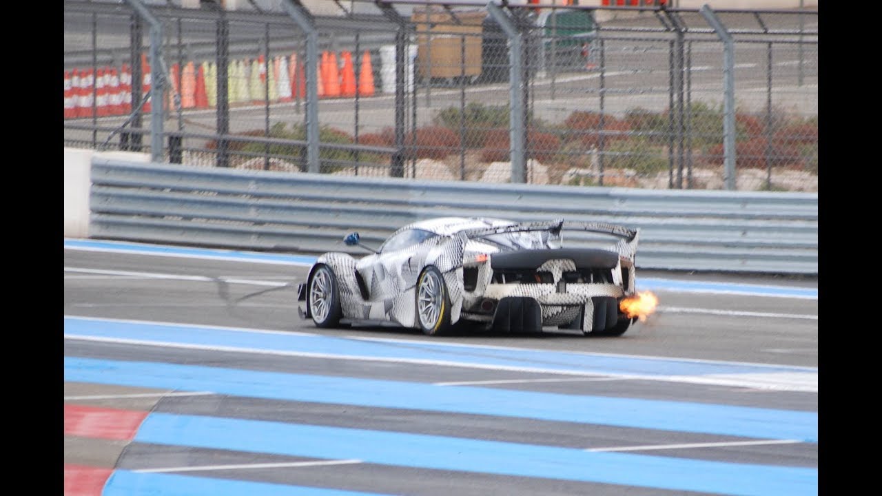 Olivier Beretta testing Ferrari FXXK Evoluzione on the track !!