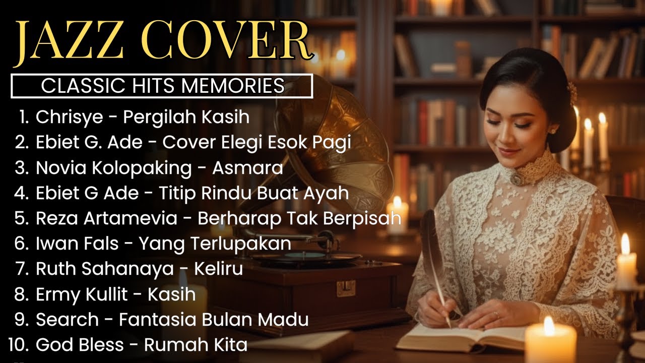 10 LAGU KLASIK PENUH KENANGAN 🎷 | RELAXING JAZZ COVER – Musik Pagi
