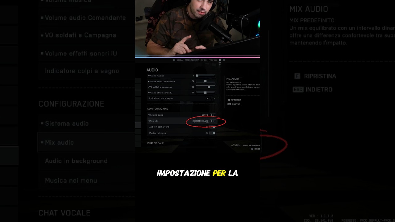 Battlefield 6 redsec impostazioni audio #battlefield6 #Battlefield6redsec #redsec #impostazioni #bf