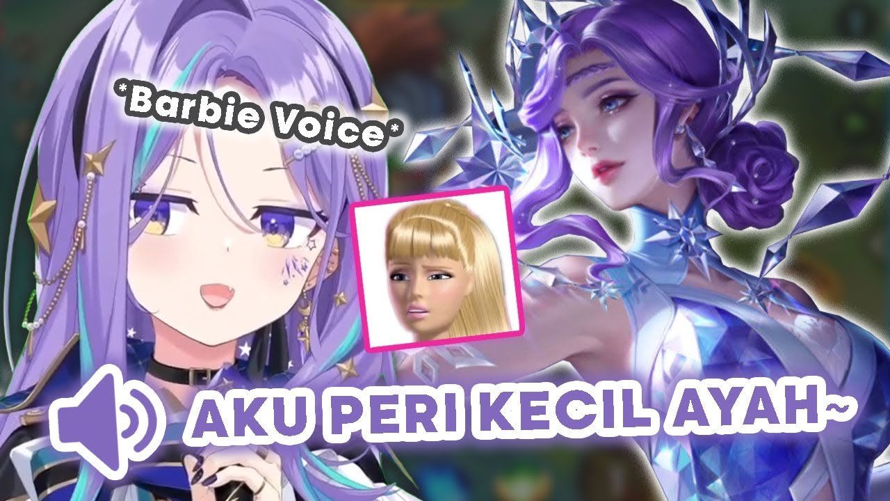 Moona nyobain Dubbing HoK ala Barbie bikin Viewer Salfok .. [Moona Hoshinova | Hololive ID]