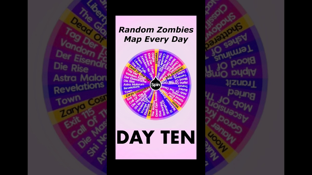 DAY TEN OF PLAYING A RANDOM ZOMBIES MAP EVERY DAY 