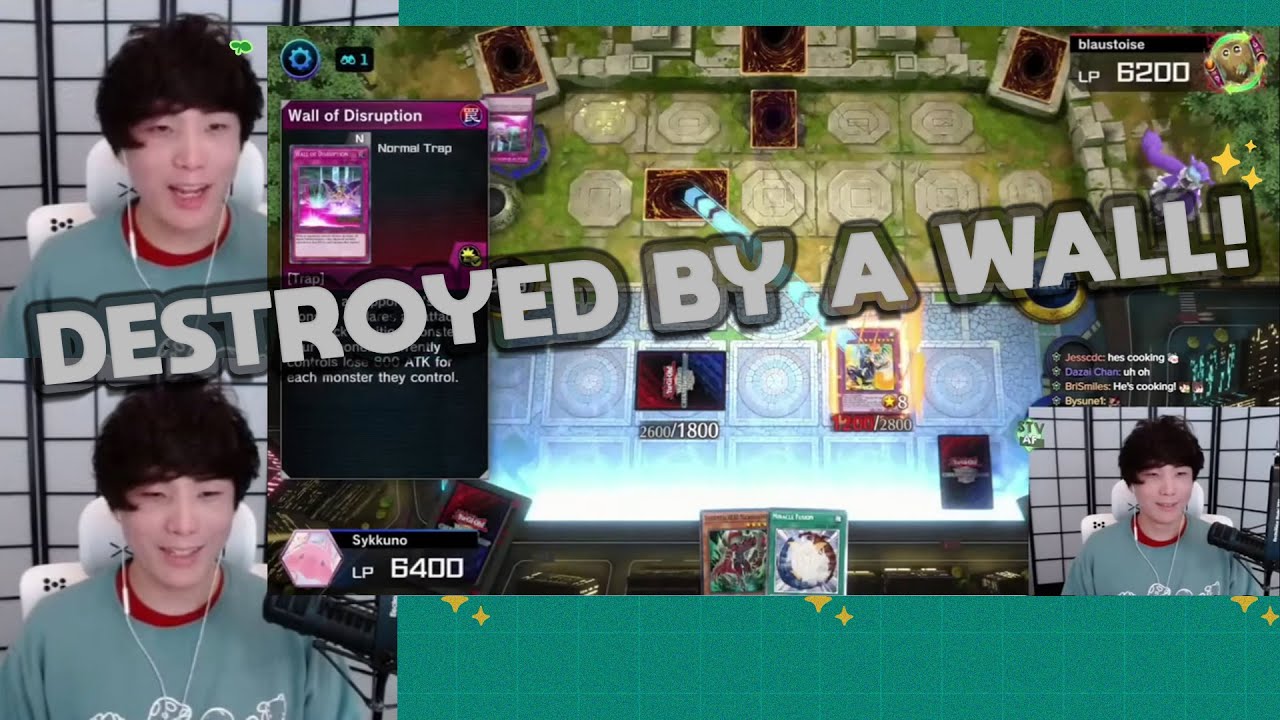 Am I dead? Sykkuno is HELPLESS against Blau HIGH DEFENSE POSITION DECK!