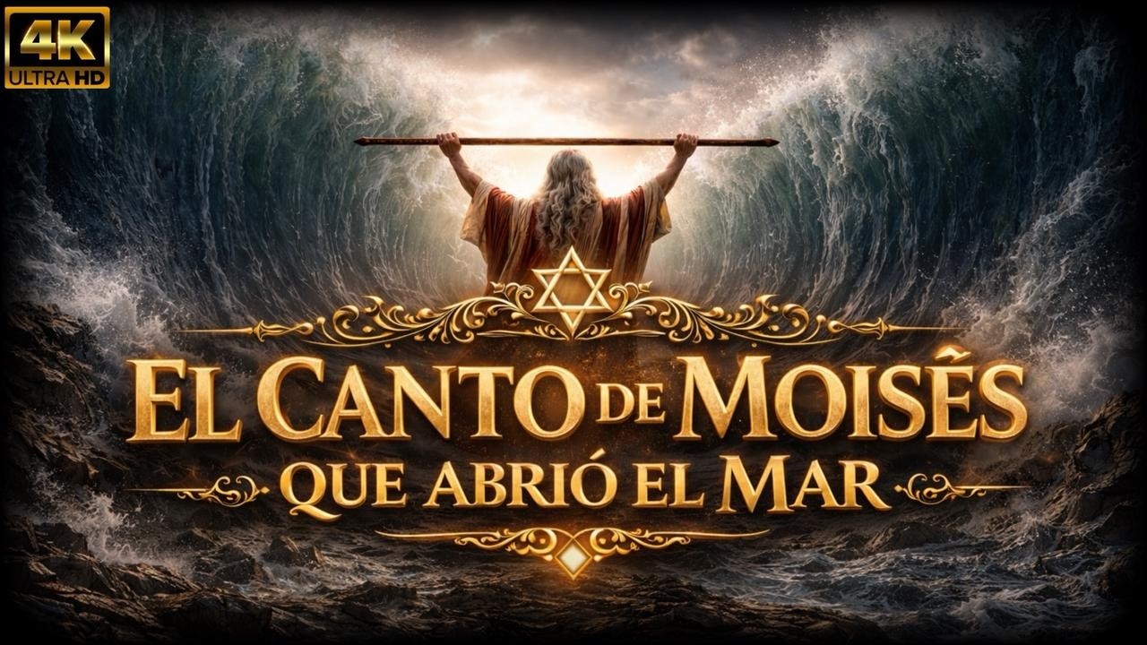 EL CANTO DE MOISÉS QUE ABRIÓ EL MAR ROJO 🌊🔥| Cuando no puedas más, Dios te abre el paso