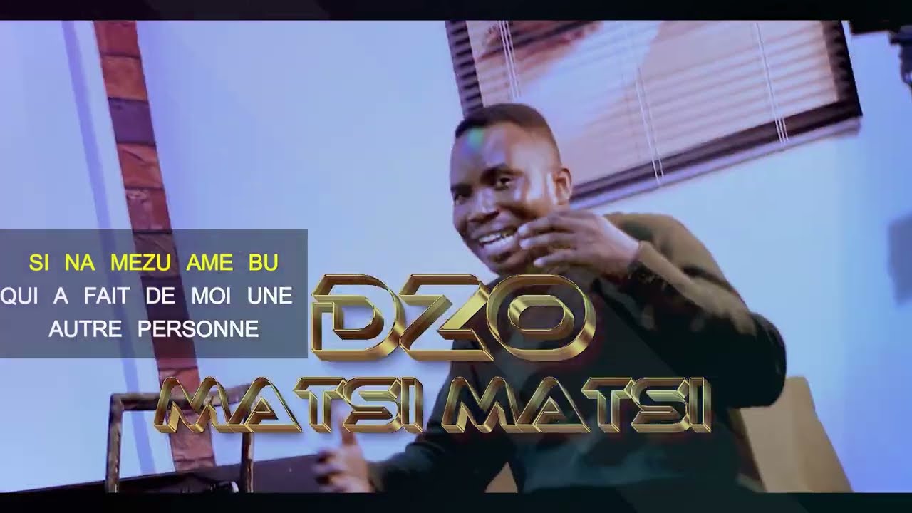 DZO MATSI MATSI (  LYRIC VIDEO  )  DAVIDEM