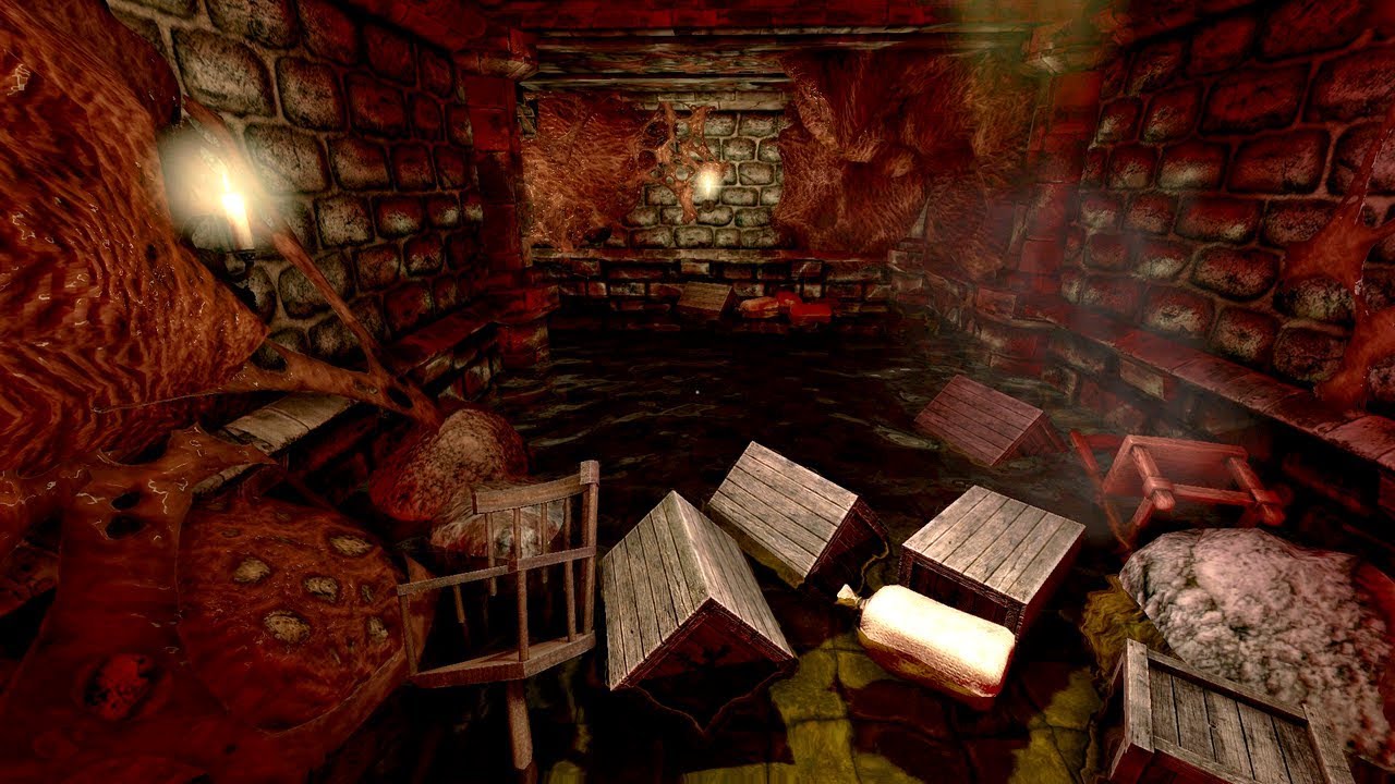 Amnesia - Water Monster Chase BACKWARDS!