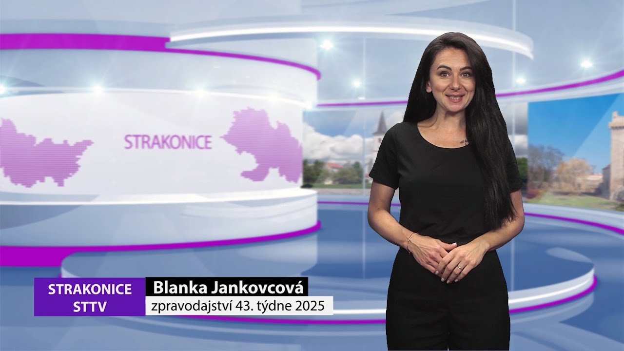 Strakonická TV: Zpravodajství 43/2025
