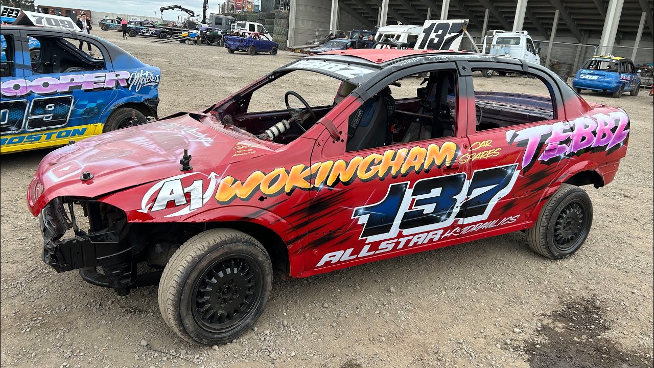 Rookie Bangers English Championship 2025! Skegness Raceway 21/04/25.