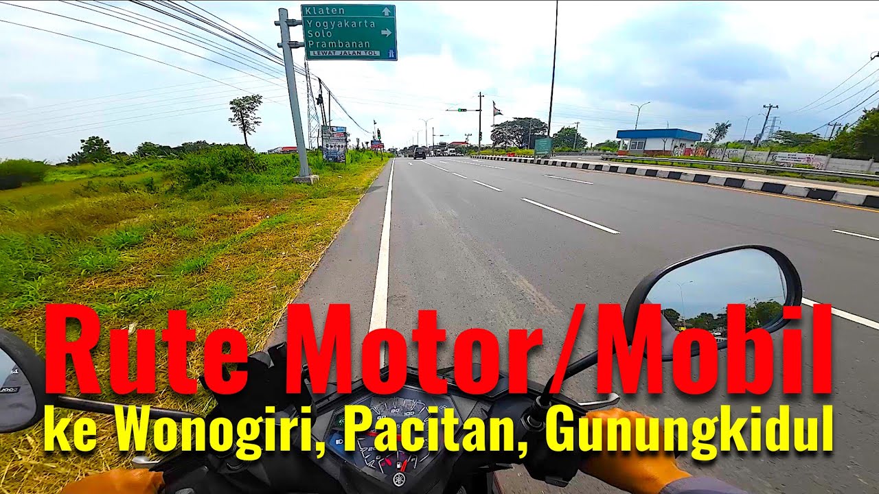 Inilah rute dari exit Tol Polanharjo Klaten menuju Wilayah Selatan Jawa
