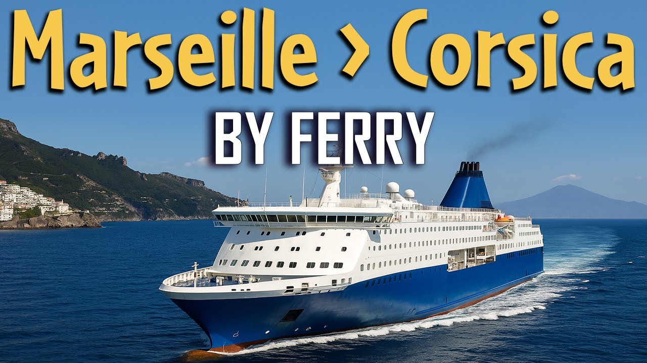 Ferry Ride from Marseille to Corsica | Why Ferries are Best | Marseille to Corsica Ferry