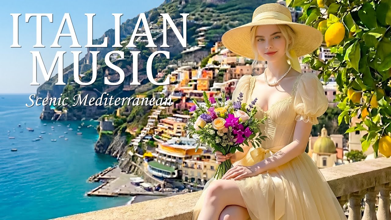 Best Italian Romantic Songs 1960s | 2+ Hours Scenic Italian Landscapes | Spazio Sonoro Italiano