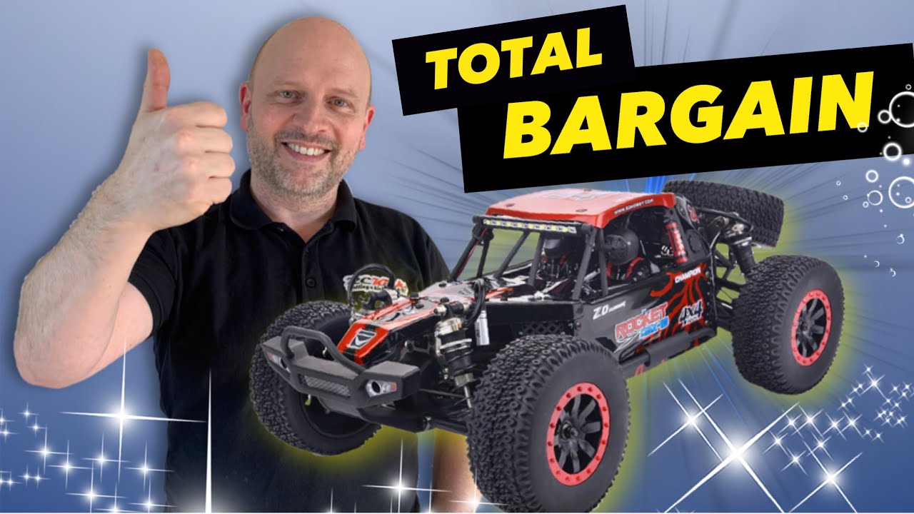 WOW, ALL THIS FOR £138 ($189)! ZD Racing 1/10 4WD 2.4G Desert Truck RTR Unboxing, Run & Review DBX10