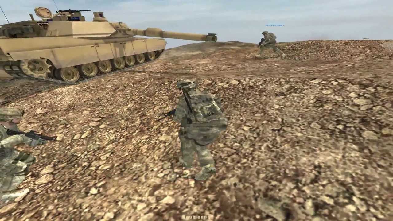 Destroying The MEC FOB on The Hills / Kashan Desert - Project Reality