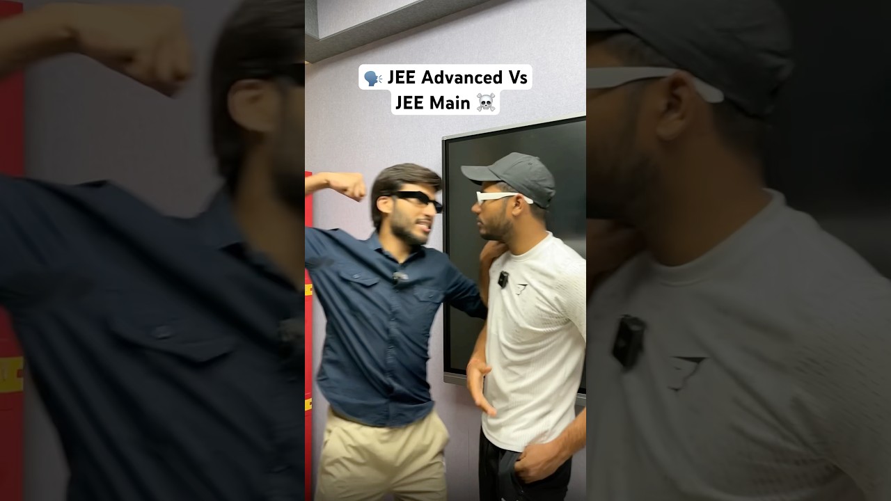 ❌JEE Main Vs JEE Advanced Toughness!🤯 #jee #motivation