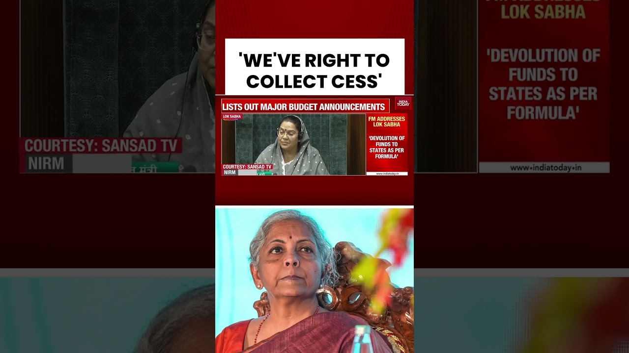 Nirmala Sitharaman Clarifies 16th Finance Commission Tax Devolution | Centre-State Revenue