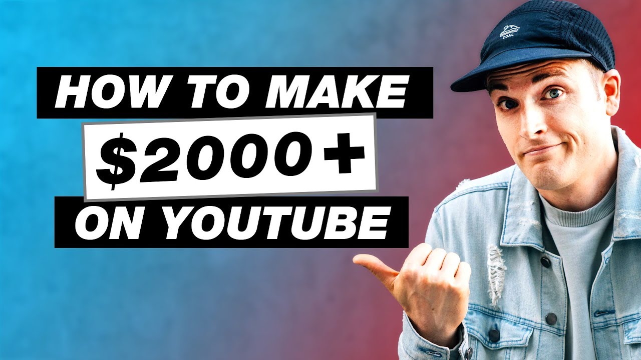 How to Make $2000 a Month on YouTube – 5 Pro Tips