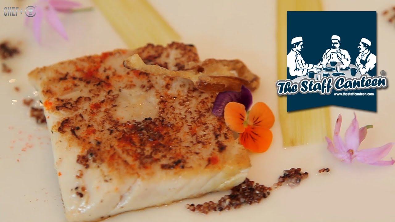3-Michelin star Elena Arzak creates a recipe with white tuna and rhubarb