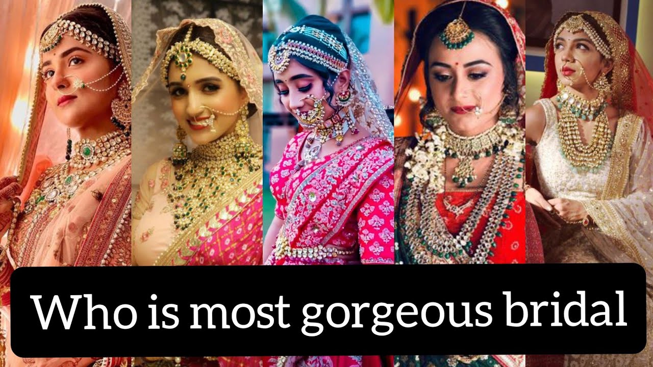 Most gorgeous bridal from star plus