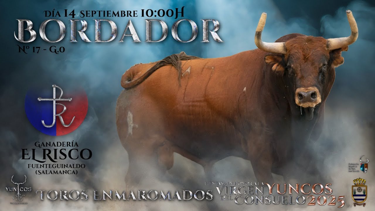 Presentación Toro Enmaromado. Bordador El Risco. Septiembre 2025