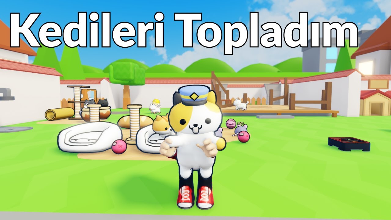 Roblox'ta Tüm Kedileri Topladım (Care For Cats)