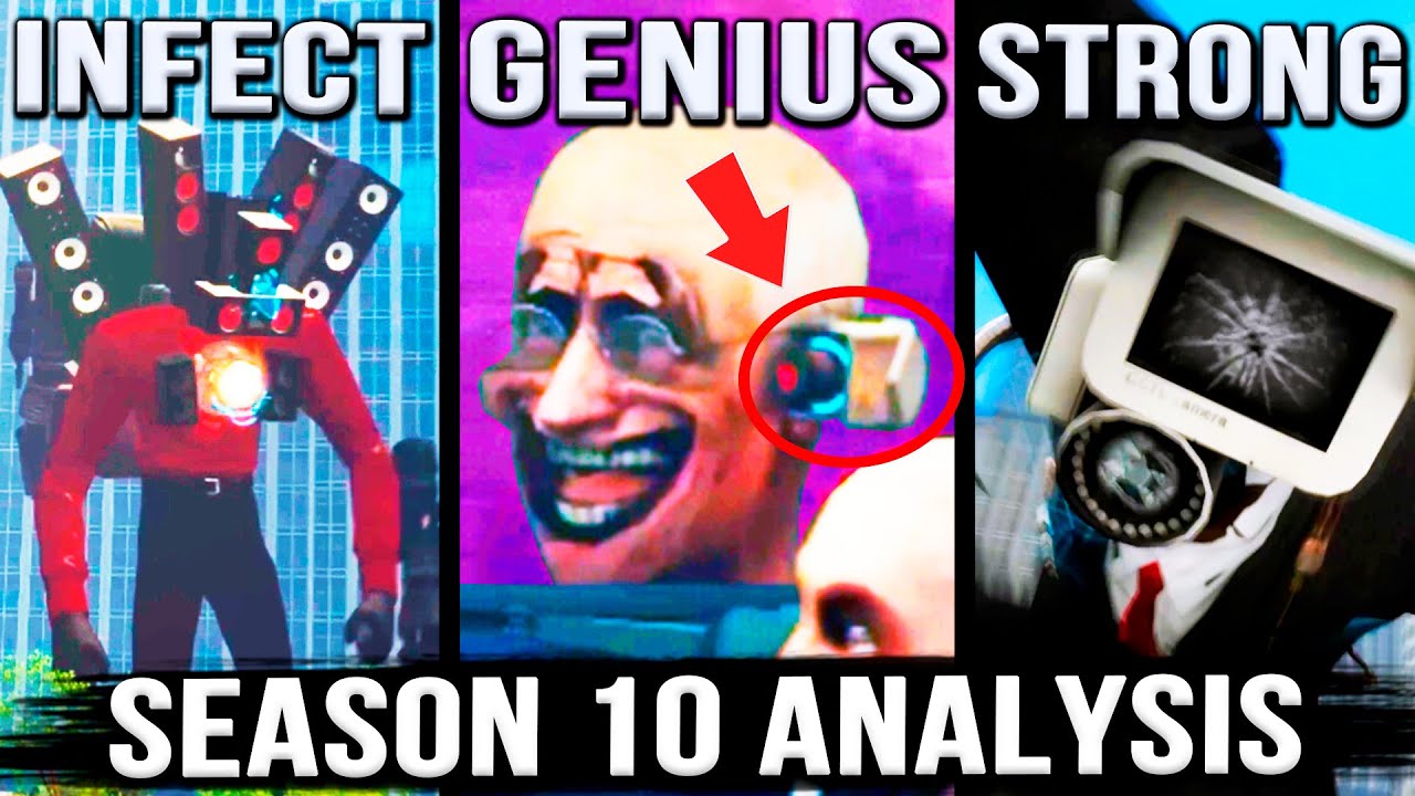 SPEAKERMAN TITAN INFECTED! Skibidi Toilet Episode 30-32 ALL SECRETS & Easter Eggs Season 10 Analysis