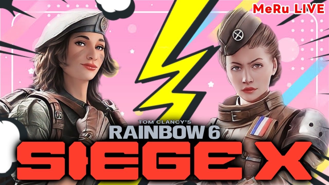 [PS5/R6SX]【固メと概要欄必読でお願いします】たのしーじをしよう！ #R6S #siegex #MHW #ホラゲー #女性配信 #初心者