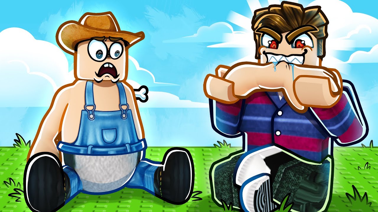 Симулятор поедания людей в Roblox