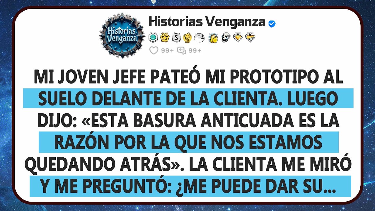 Destruyó Mi Prototipo Delante Del Cliente. Luego El Cliente Me Pidió Mi Tarjeta.